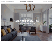 Tablet Screenshot of behrer.se